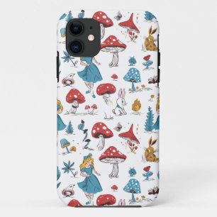  Alice in Wonderland Naadloze Patroon Case-Mate iPhone Case