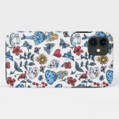  Alice in Wonderland Naadloze Patroon Case-Mate iPhone Case (Achterkant (horizontaal))