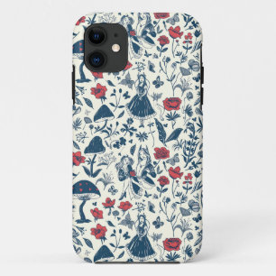  Alice in Wonderland Naadloze Patroon Case-Mate iPhone Case