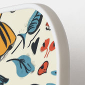  Alice in Wonderland Naadloze Patroon Pickleball Paddle (Links Detail)