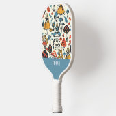  Alice in Wonderland Naadloze Patroon Pickleball Paddle (Links)