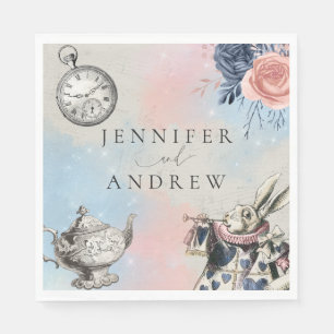 Alice in Wonderland Napkins Servet