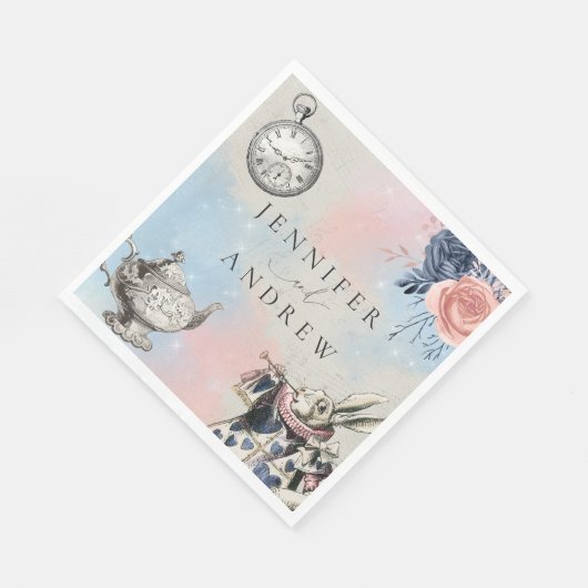  Alice in Wonderland Napkins Servet (Hoek)