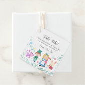 Alice in Wonderland "Neem me mee"-labels Bedankjes Labels (In situ)