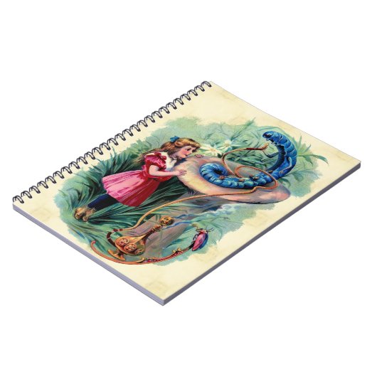 Alice in Wonderland notebook Notitieboek (Linkerzijde)
