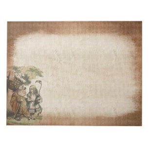 Alice in Wonderland Notitieblok