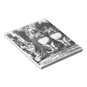 Alice in Wonderland Notitieblok (Schuin)