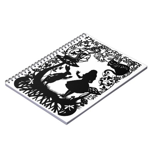 Alice in Wonderland Notitieboek (Linkerzijde)