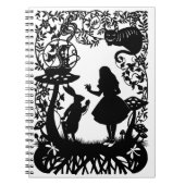 Alice in Wonderland Notitieboek (Voorkant)