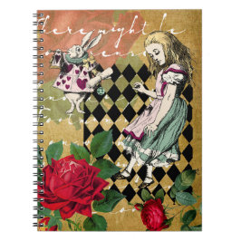 Alice in Wonderland Notitieboek
