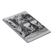 Alice in Wonderland Notitieboek (Rechterzijde)