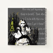 Alice in Wonderland Notitieboek (Achterkant)
