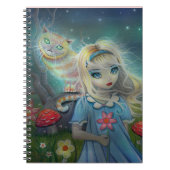 Alice in Wonderland Notitieboek (Voorkant)
