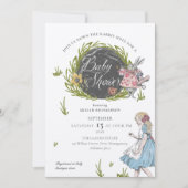  Alice in Wonderland | Omlaag de Konijnenhol Kaart (Voorkant)