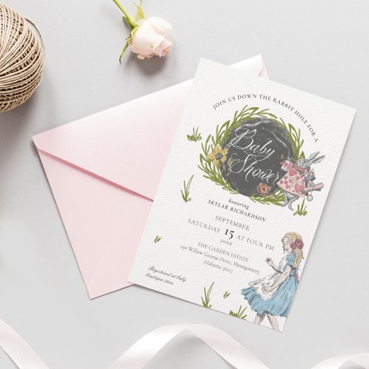  Alice in Wonderland | Omlaag de Konijnenhol Kaart