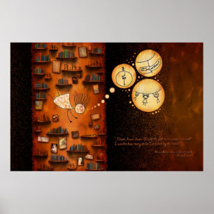 Alice in Wonderland - Omlaag het konijnenhol Poster