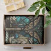 Alice in Wonderland, ontkleurd glas Tissuepapier (Geschenk)