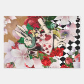 Alice in Wonderland ontkoppeling Inpakpapier Vel (Voorkant)