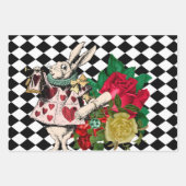  Alice in Wonderland ontkoppeling Inpakpapier Vel (Voorkant 3)