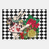  Alice in Wonderland ontkoppeling Inpakpapier Vel (Voorkant)