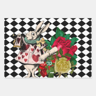  Alice in Wonderland ontkoppeling Inpakpapier Vel