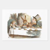 Alice in Wonderland ontkoppeling Inpakpapier Vel (Voorkant 3)