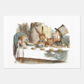 Alice in Wonderland ontkoppeling Inpakpapier Vel (Voorkant)