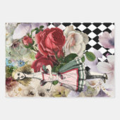  Alice in Wonderland ontkoppeling Inpakpapier Vel (Voorkant 2)