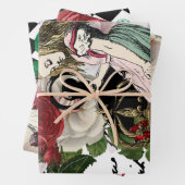 Alice in Wonderland ontkoppeling Inpakpapier Vel (In situ)