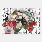  Alice in Wonderland ontkoppeling Inpakpapier Vel (Voorkant)
