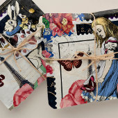 Alice in Wonderland ontkoppeling Inpakpapier Vel
