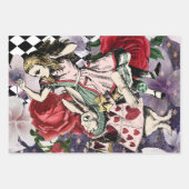  Alice in Wonderland ontkoppeling Inpakpapier Vel (Voorkant 2)