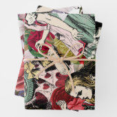  Alice in Wonderland ontkoppeling Inpakpapier Vel (In situ)