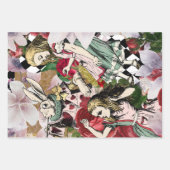  Alice in Wonderland ontkoppeling Inpakpapier Vel (Voorkant)