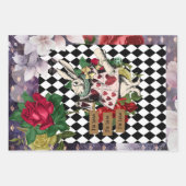  Alice in Wonderland ontkoppeling Inpakpapier Vel (Voorkant)