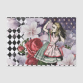 Alice in Wonderland ontkoppeling Tissuepapier (Voorkant)