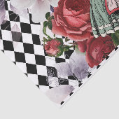 Alice in Wonderland ontkoppeling Tissuepapier (Detail)