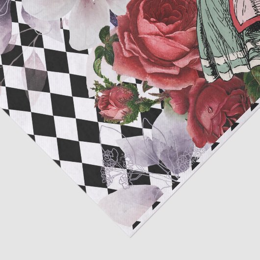  Alice in Wonderland ontkoppeling Tissuepapier (Detail)