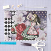 Alice in Wonderland ontkoppeling Tissuepapier (Craft)