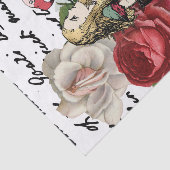 Alice in Wonderland ontkoppeling Tissuepapier (Detail)