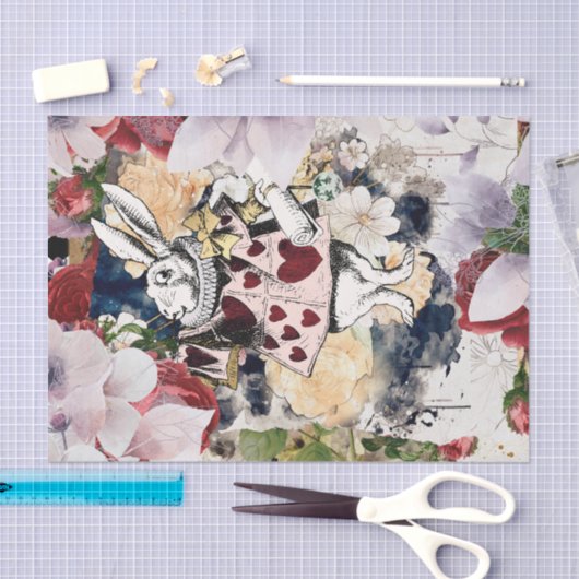  Alice in Wonderland ontkoppeling Tissuepapier (Craft)