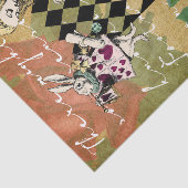 Alice in Wonderland ontkoppeling Tissuepapier (Detail)