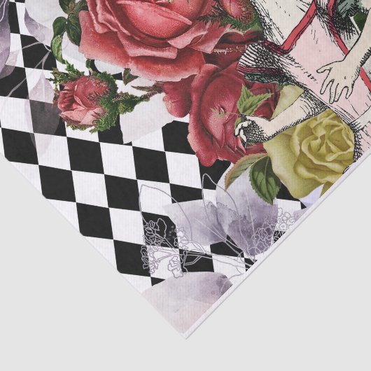  Alice in Wonderland ontkoppeling Tissuepapier (Detail)