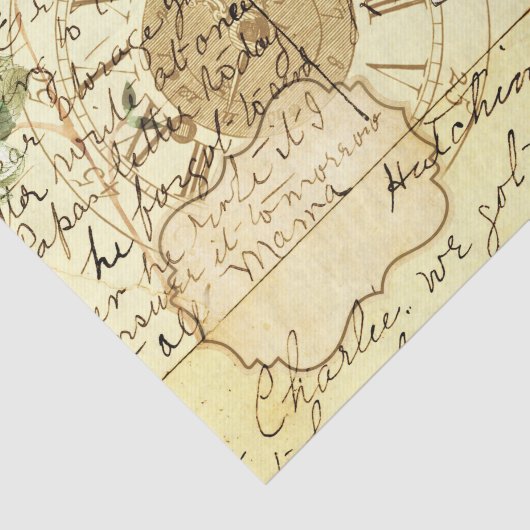 Alice in Wonderland ontkoppeling Tissuepapier (Detail)