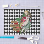 Alice in Wonderland ontkoppeling Tissuepapier (Craft)