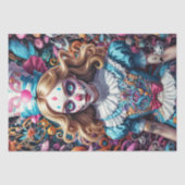 Alice in Wonderland - Ontvangstpagina Tissuepapier (Voorkant)