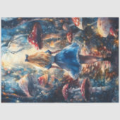 Alice in Wonderland - Ontvangstpagina Tissuepapier (Voorkant)