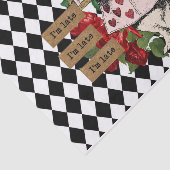  Alice in Wonderland Ontvangstverbod Witte konijn Tissuepapier (Detail)