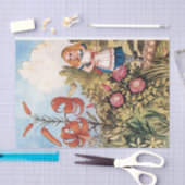 Alice in Wonderland — Ontvlechting van de bloement Tissuepapier (Craft)