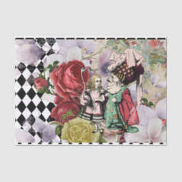  Alice in Wonderland - Ontvlechtingkoningin Tissuepapier